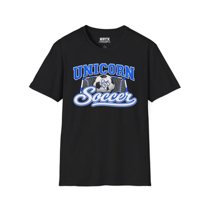 New Braunfels Unicorns Soccer T-Shirt - Script