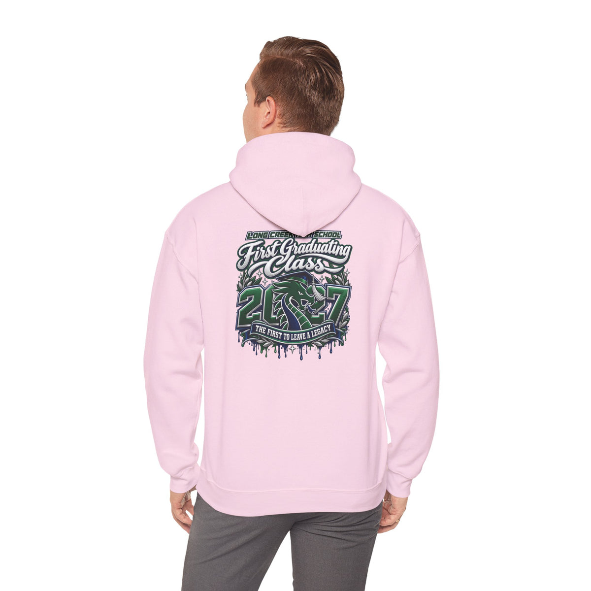 Long Creek Dragons "First Graduating Class" Hoodie - Graduation Sweatshirt