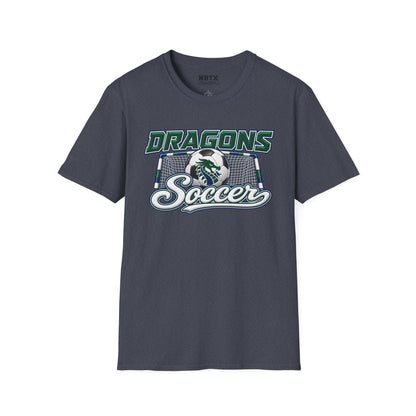 Long Creek Dragons Soccer T-Shirt - Script