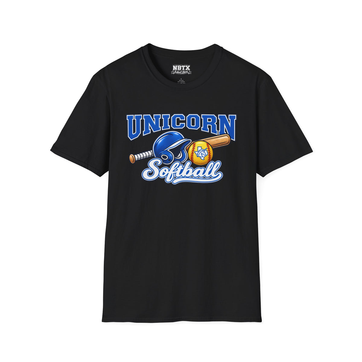 New Braunfels Unicorns Softball T-Shirt