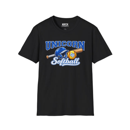 New Braunfels Unicorns Softball T-Shirt