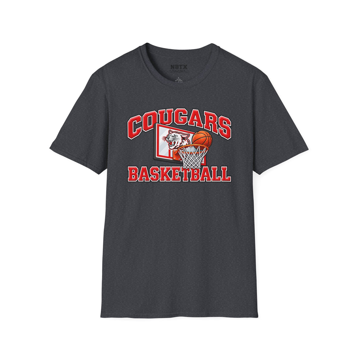 Canyon Cougars Basketball T-Shirt