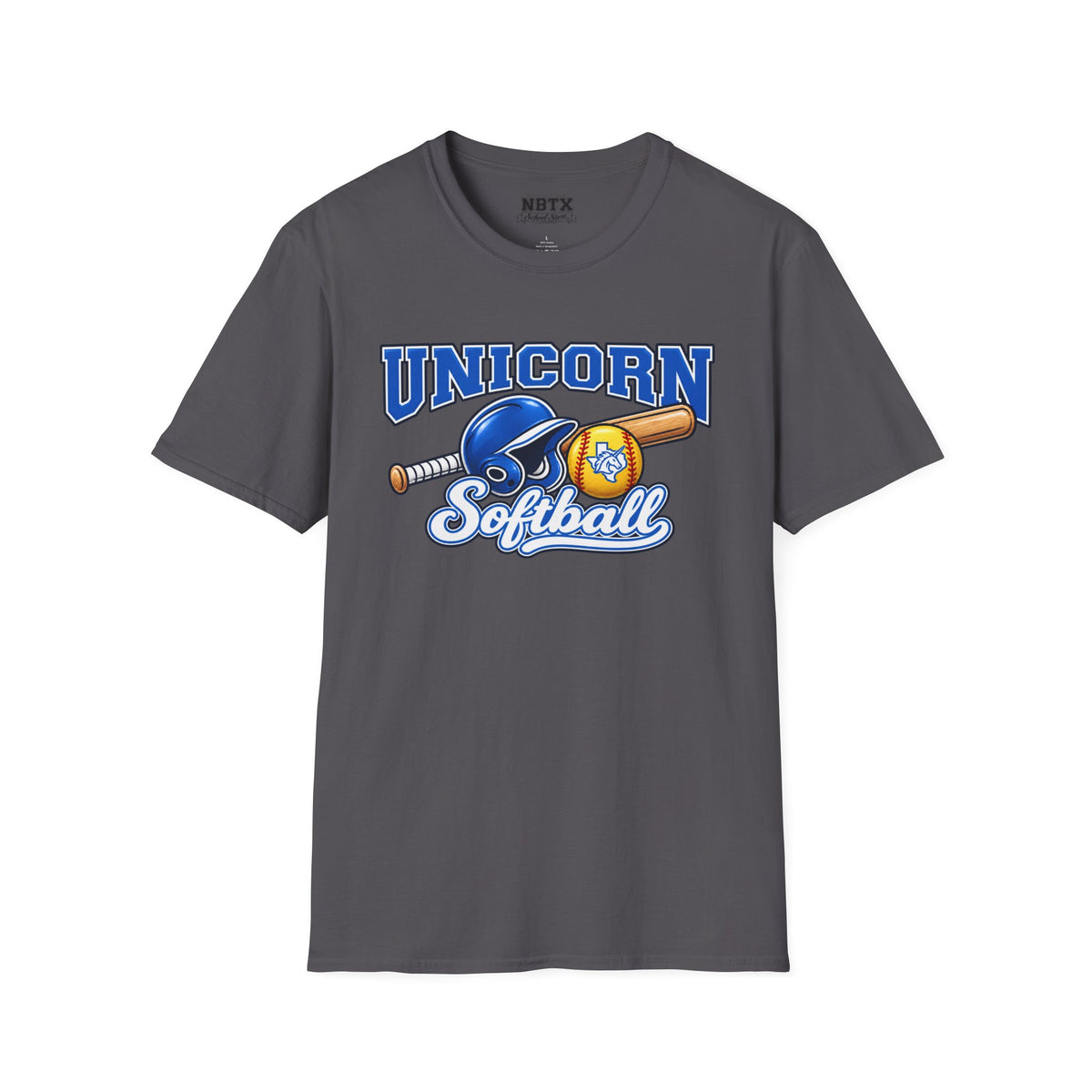 New Braunfels Unicorns Softball T-Shirt