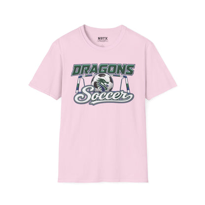 Long Creek Dragons Soccer T-Shirt - Script