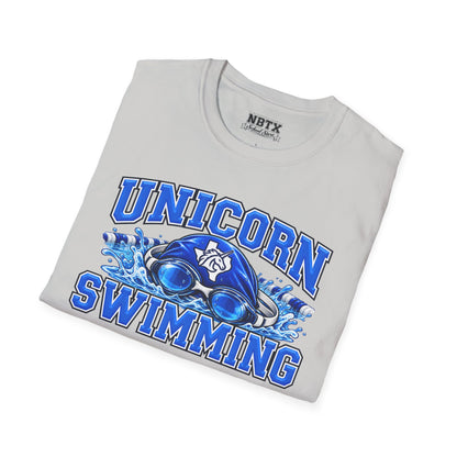 New Braunfels Unicorns Swimming T-Shirt