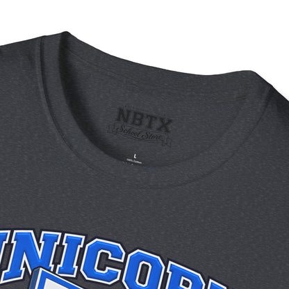 New Braunfels Unicorns Basketball T-Shirt - Script