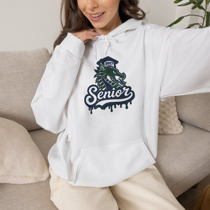 Senior Dragon Hoodie — Drip Design Graduation Sweatshirt