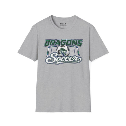 Long Creek Dragons Soccer T-Shirt - Script