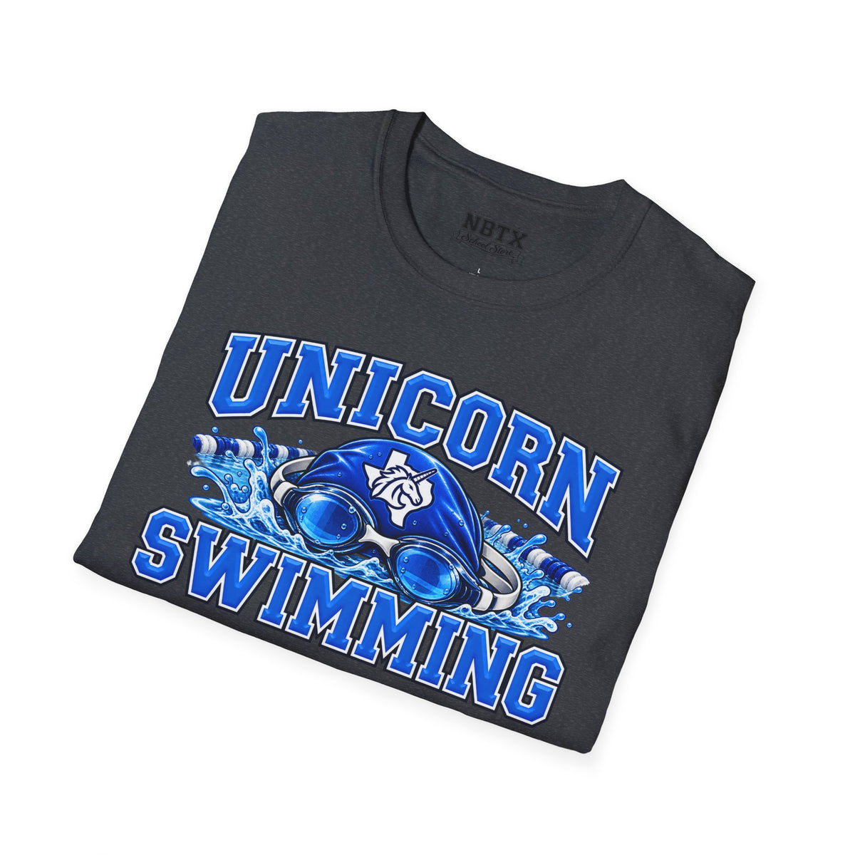 New Braunfels Unicorns Swimming T-Shirt