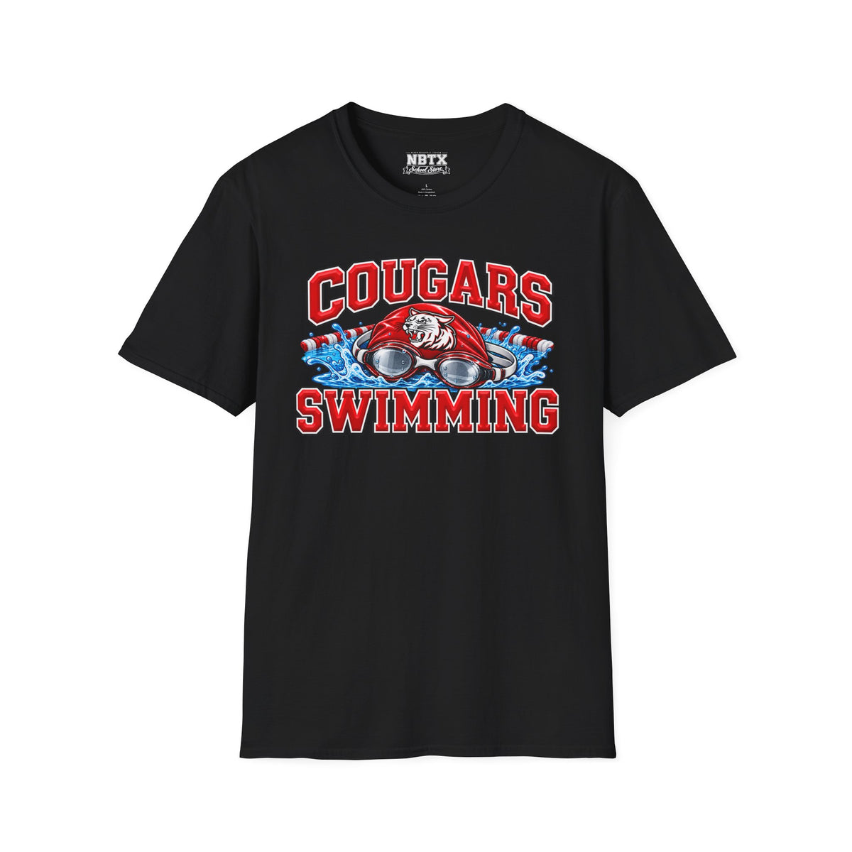 Canyon Cougars Swimming T-Shirt