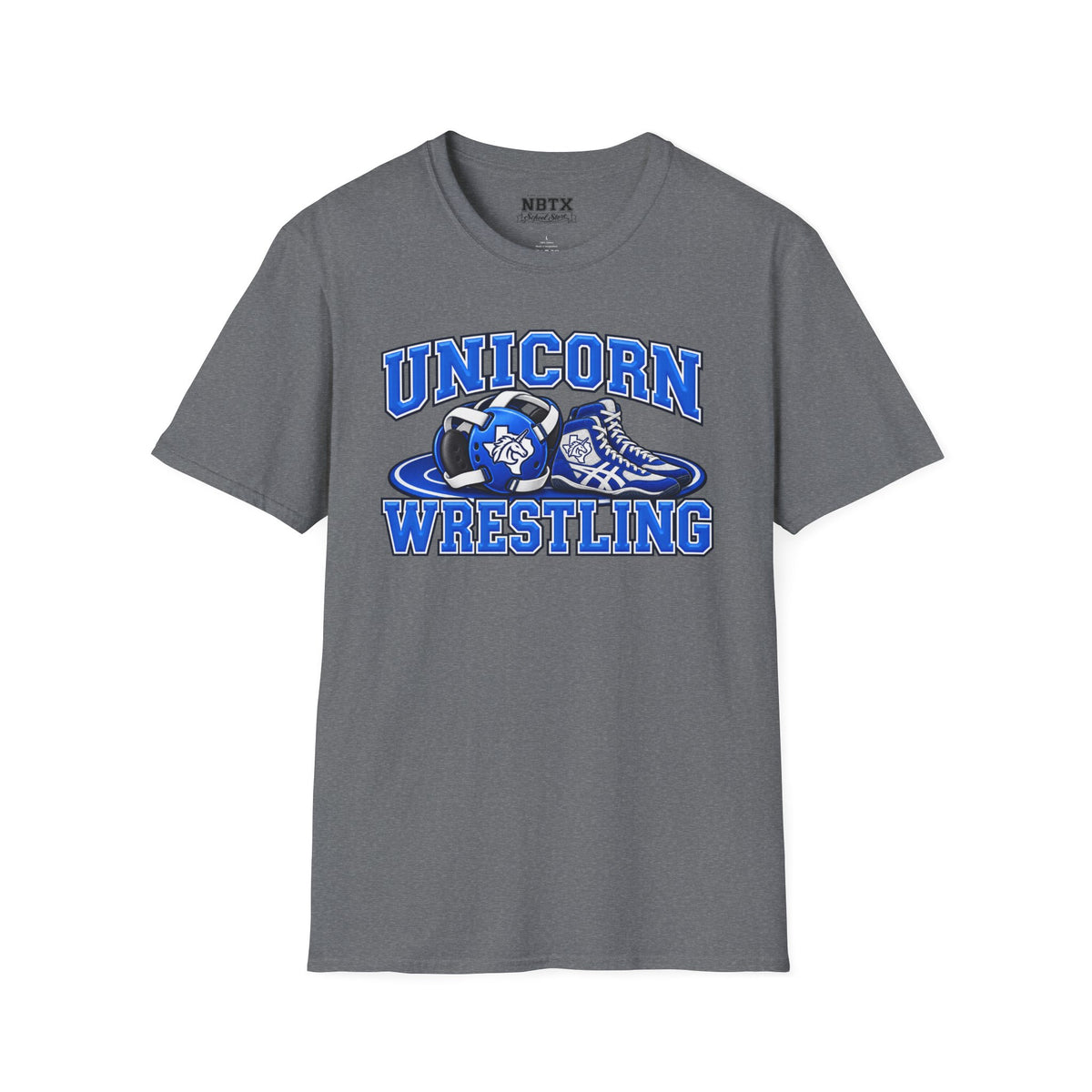 New Braunfels Unicorns Wrestling T-Shirt