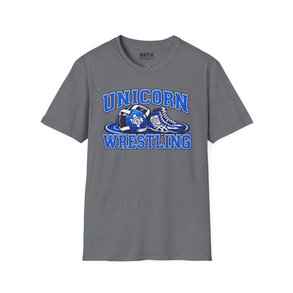 New Braunfels Unicorns Wrestling T-Shirt