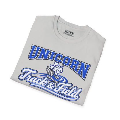 New Braunfels Unicorns Track & Field T-Shirt - Script