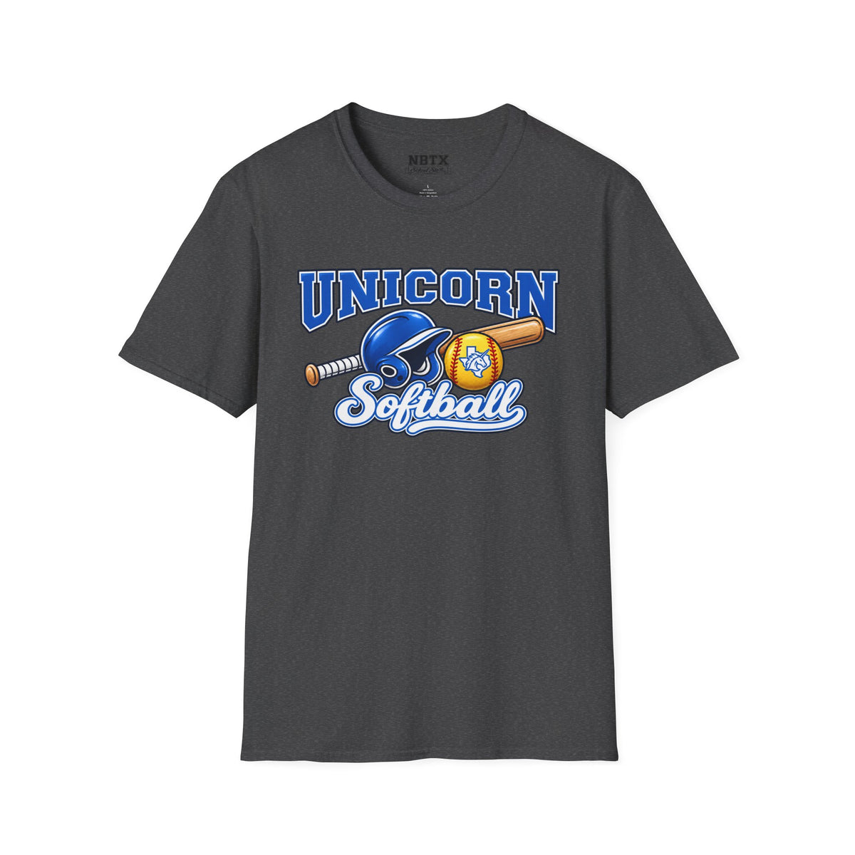 New Braunfels Unicorns Softball T-Shirt