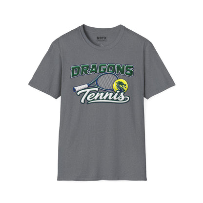 Long Creek Dragons Tennis T-Shirt - Script