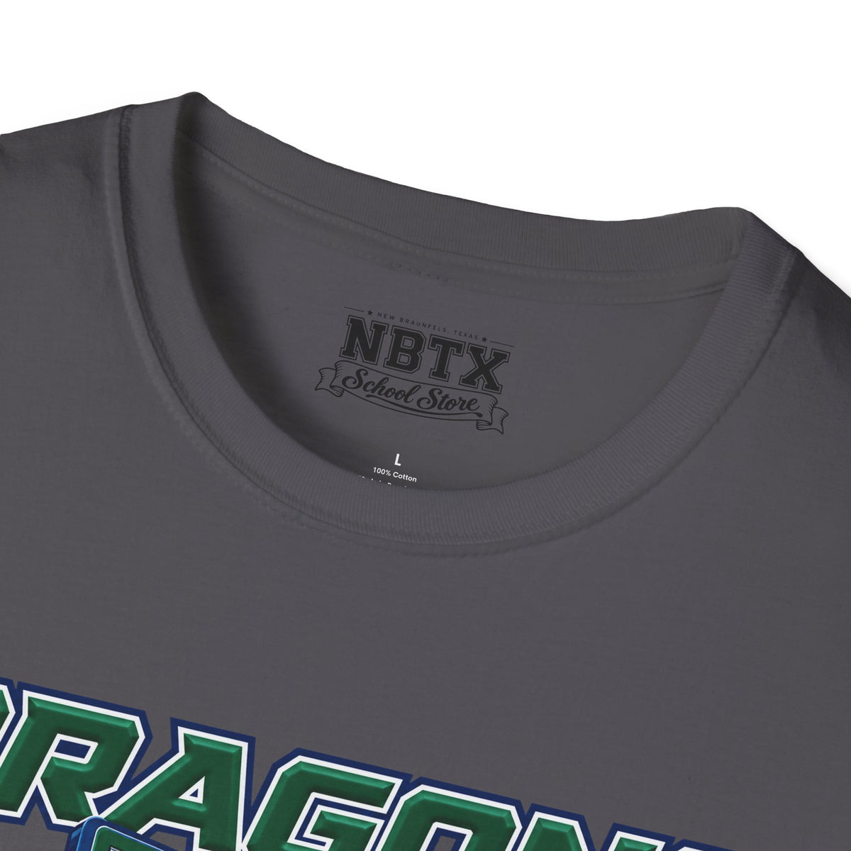Long Creek Dragons Basketball T-Shirt - Script