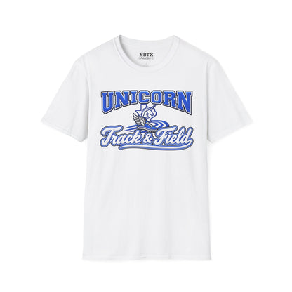 New Braunfels Unicorns Track & Field T-Shirt - Script
