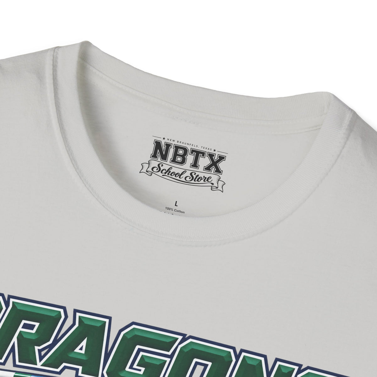 Long Creek Dragons Soccer T-Shirt - Script
