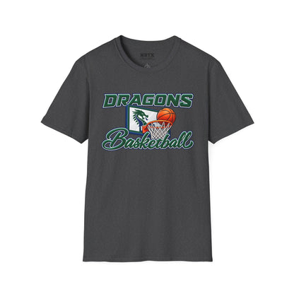 Long Creek Dragons Basketball T-Shirt - Script