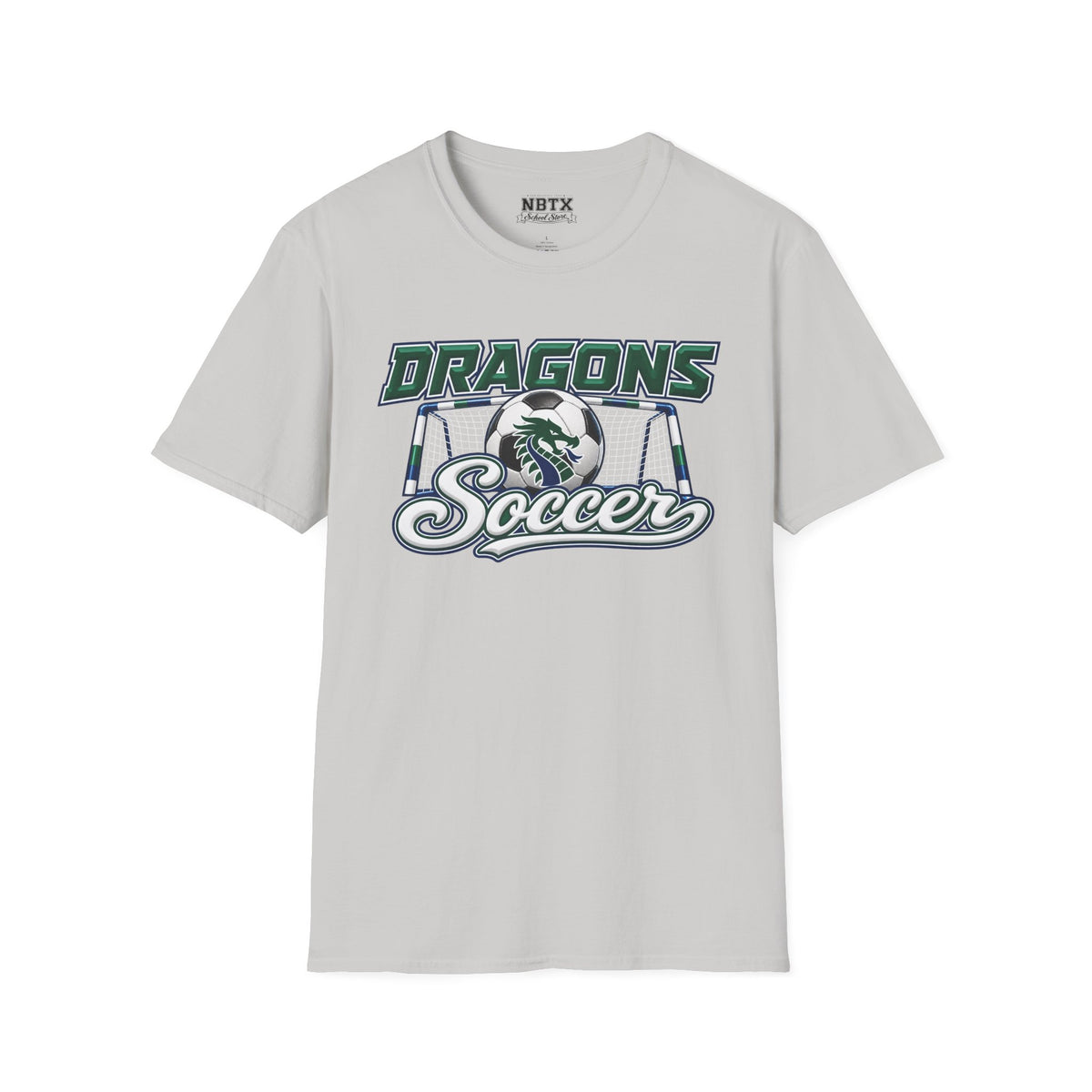 Long Creek Dragons Soccer T-Shirt - Script