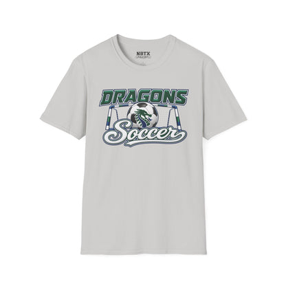 Long Creek Dragons Soccer T-Shirt - Script