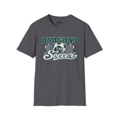 Long Creek Dragons Soccer T-Shirt - Script