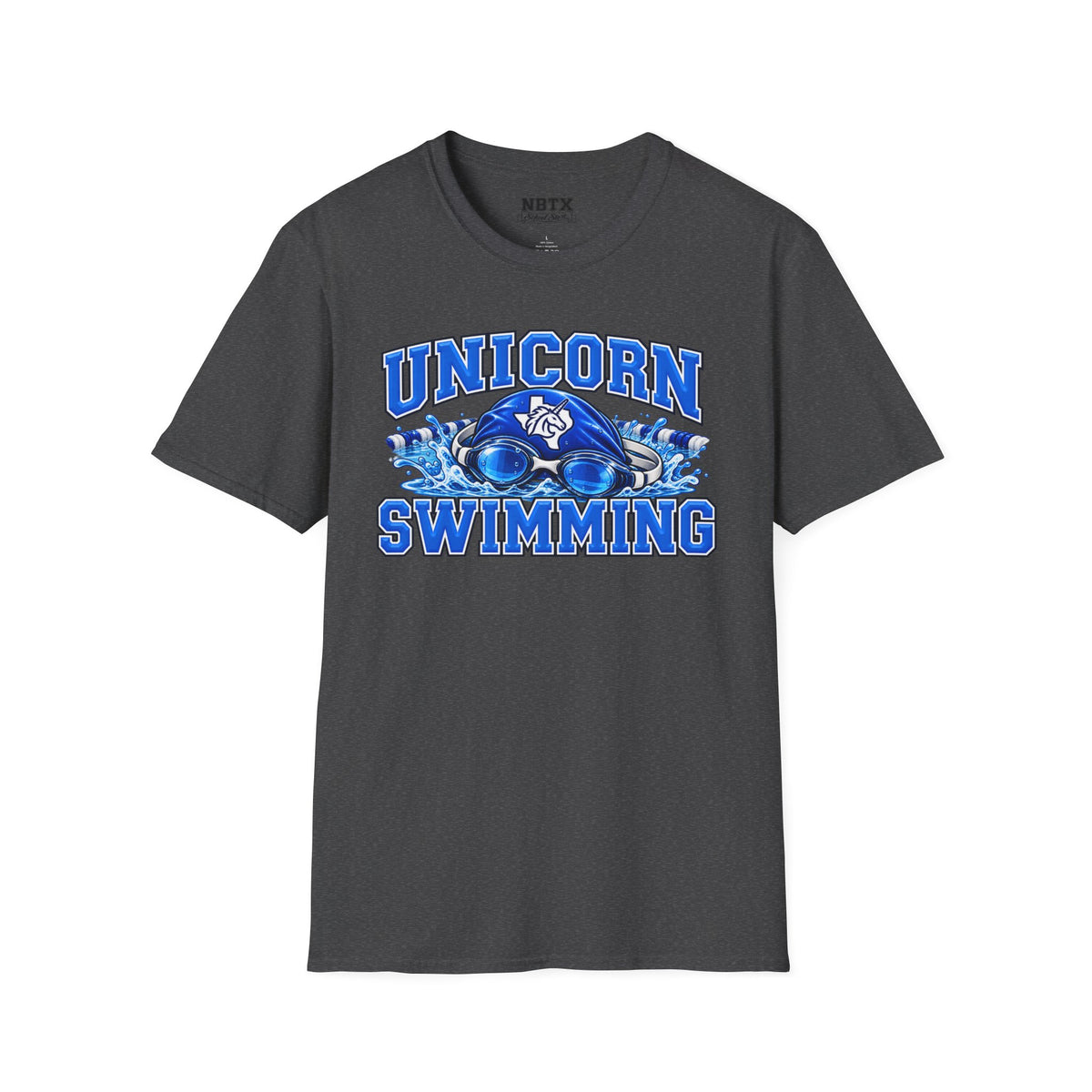 New Braunfels Unicorns Swimming T-Shirt