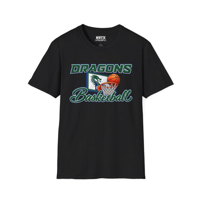 Long Creek Dragons Basketball T-Shirt - Script