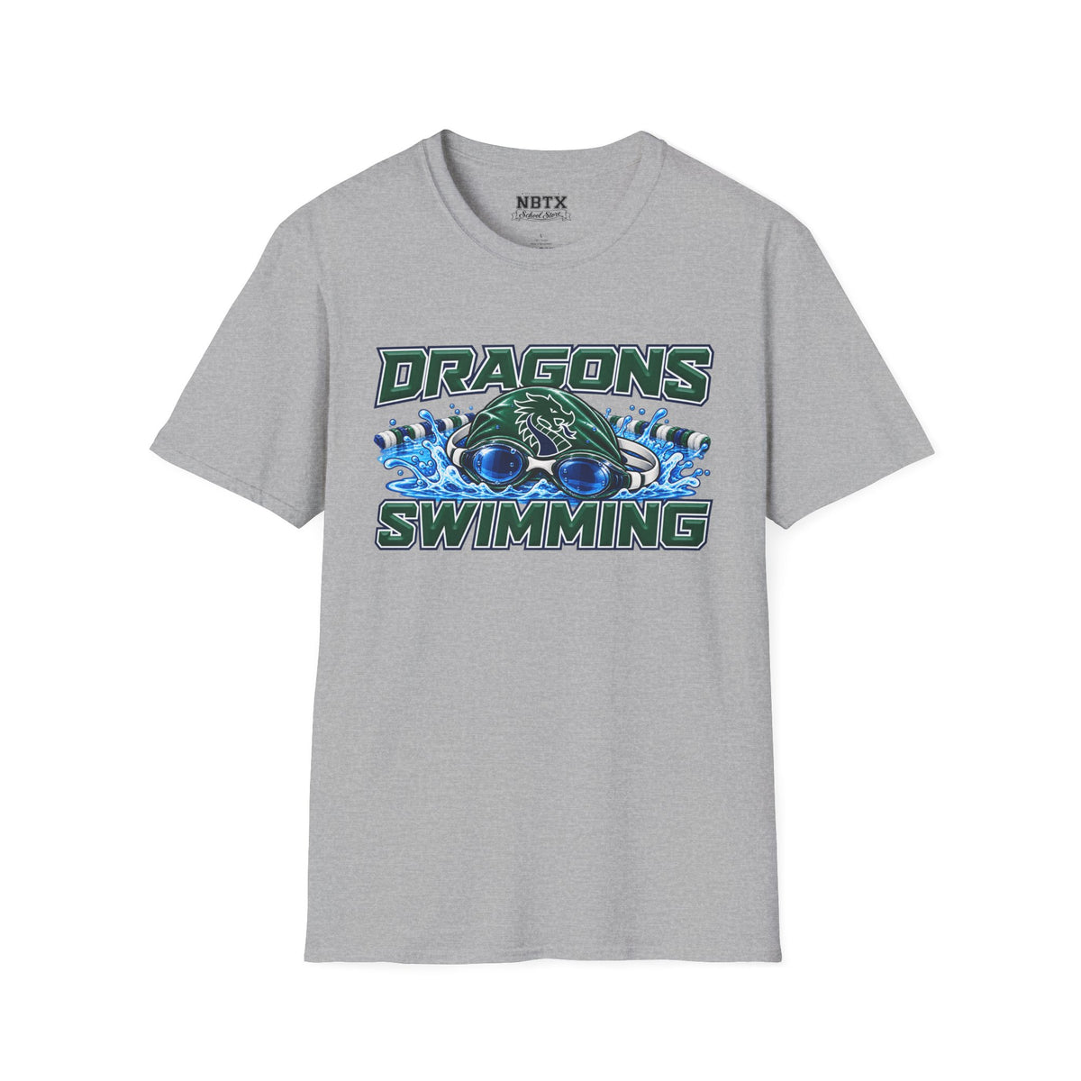 Long Creek Dragons Swimming T-Shirt