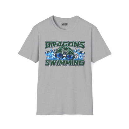 Long Creek Dragons Swimming T-Shirt