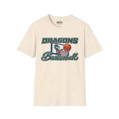 Long Creek Dragons Basketball T-Shirt - Script