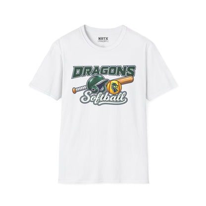Long Creek Dragons Softball T-Shirt - Script