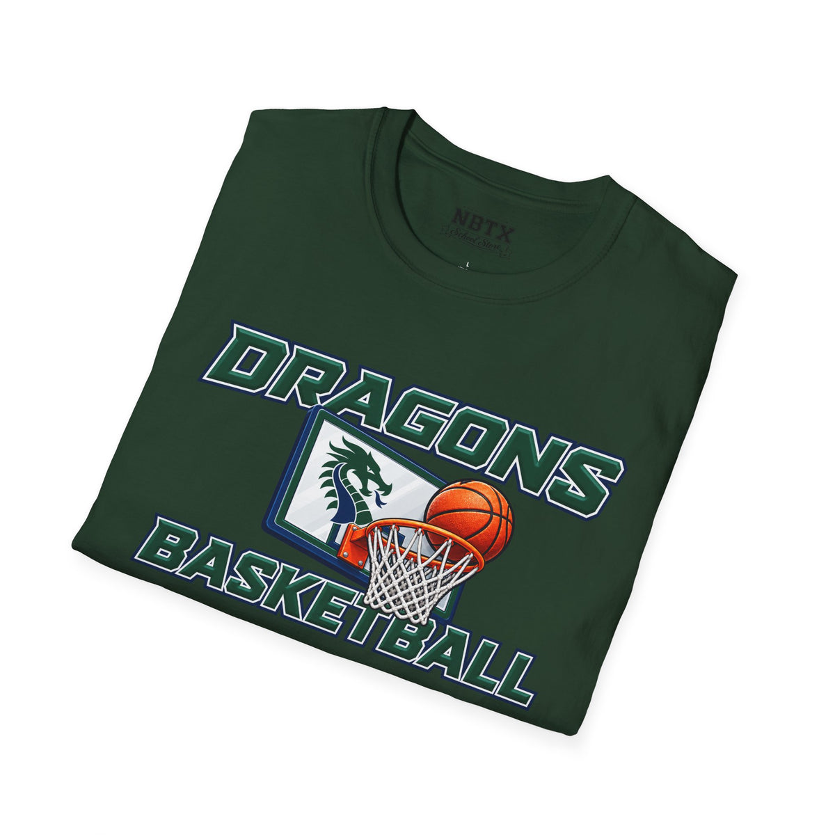Long Creek Dragons Basketball T-Shirt