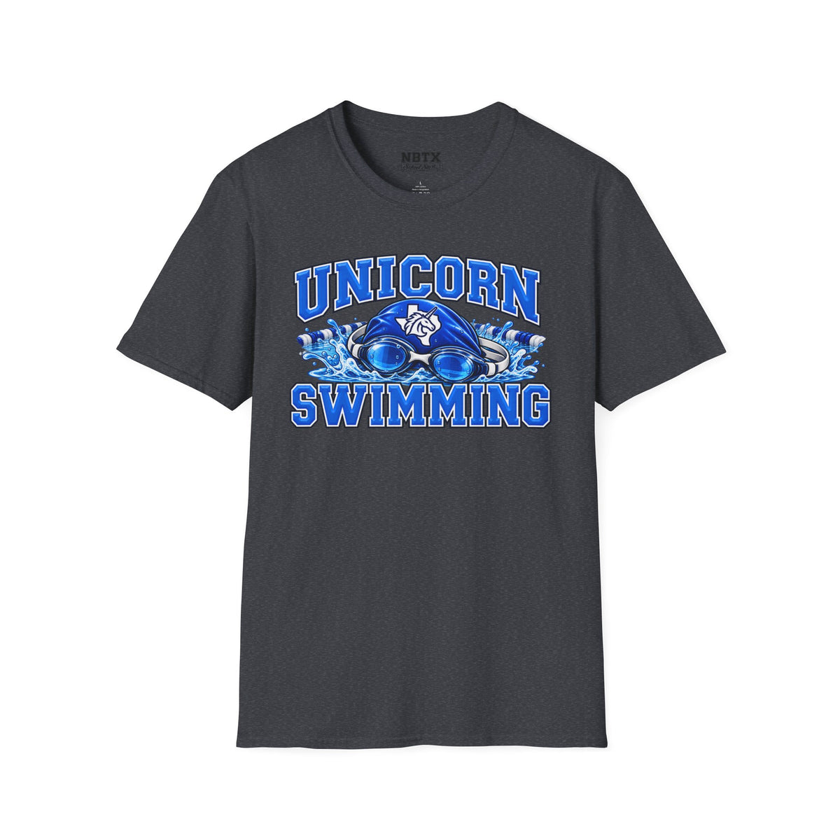 New Braunfels Unicorns Swimming T-Shirt