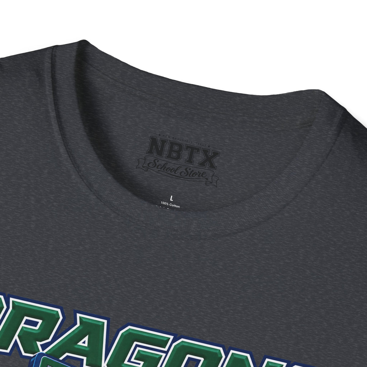 Long Creek Dragons Basketball T-Shirt - Script