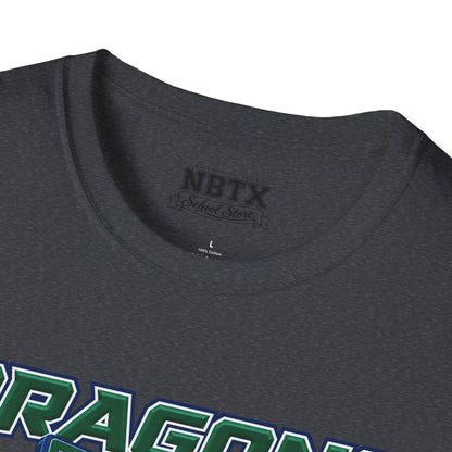 Long Creek Dragons Basketball T-Shirt - Script