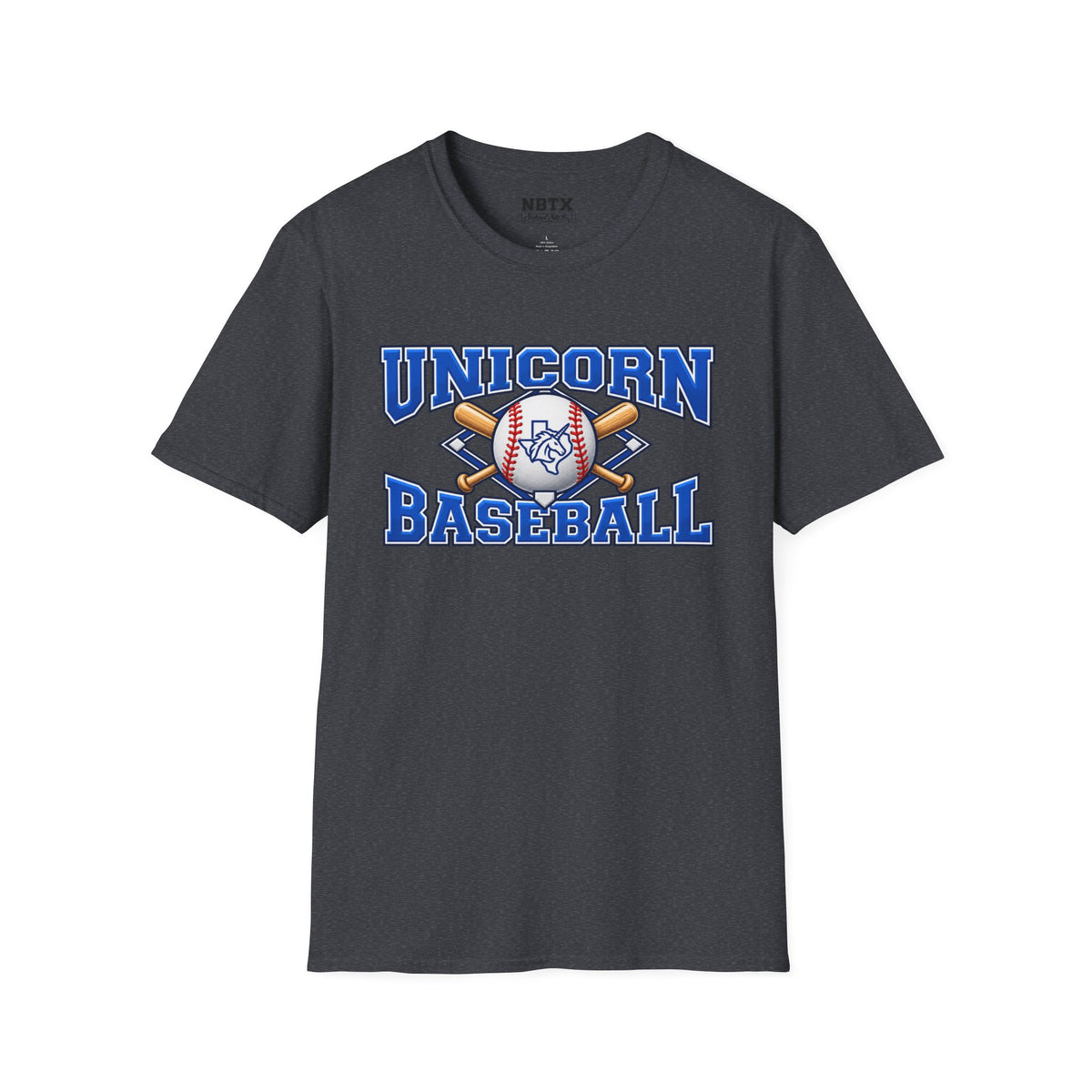 New Braunfels Unicorns Baseball T-Shirt