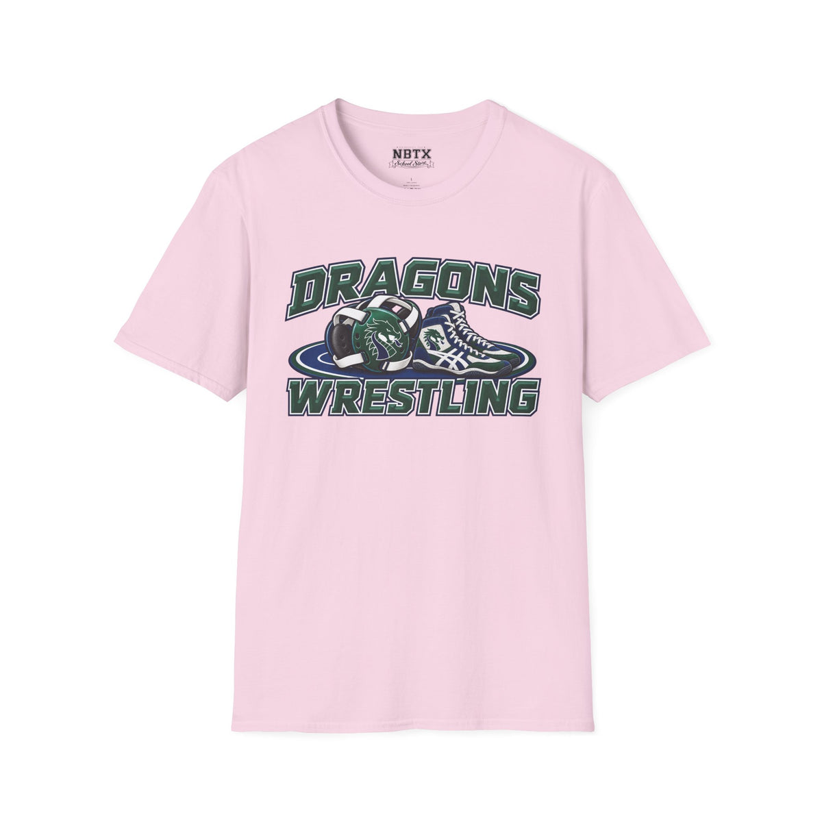 Long Creek Dragons Wrestling T-Shirt