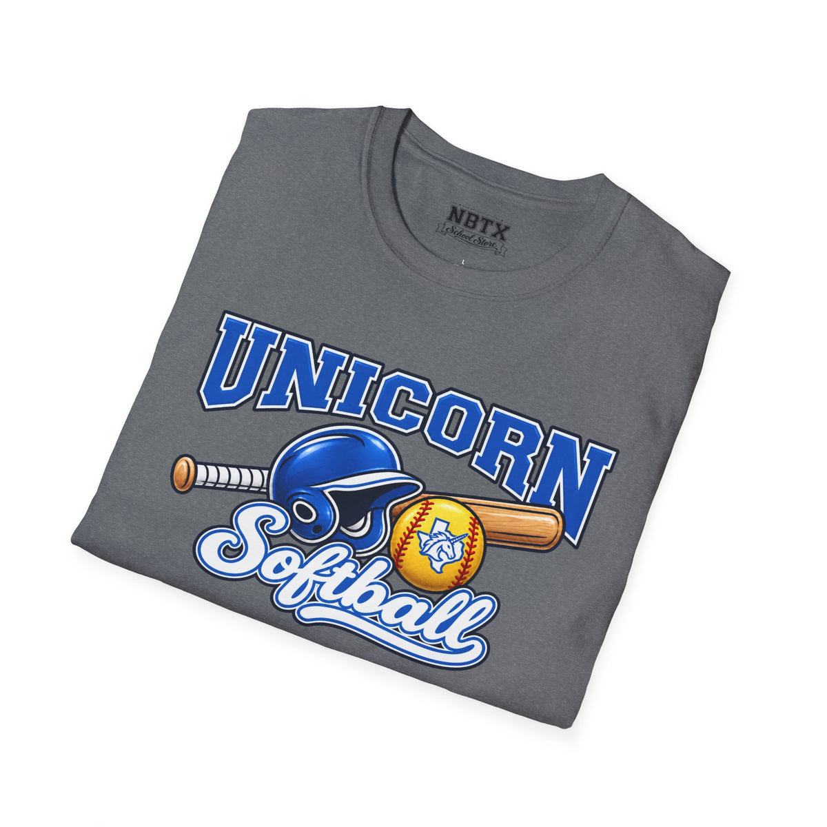 New Braunfels Unicorns Softball T-Shirt