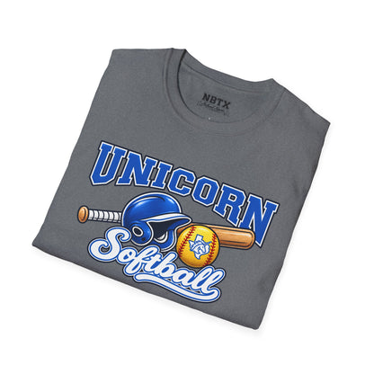New Braunfels Unicorns Softball T-Shirt