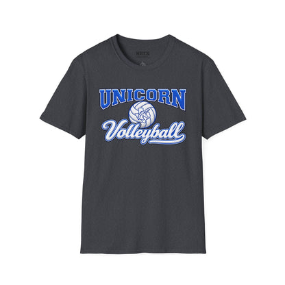 New Braunfels Unicorns Volleyball T-Shirt - Script