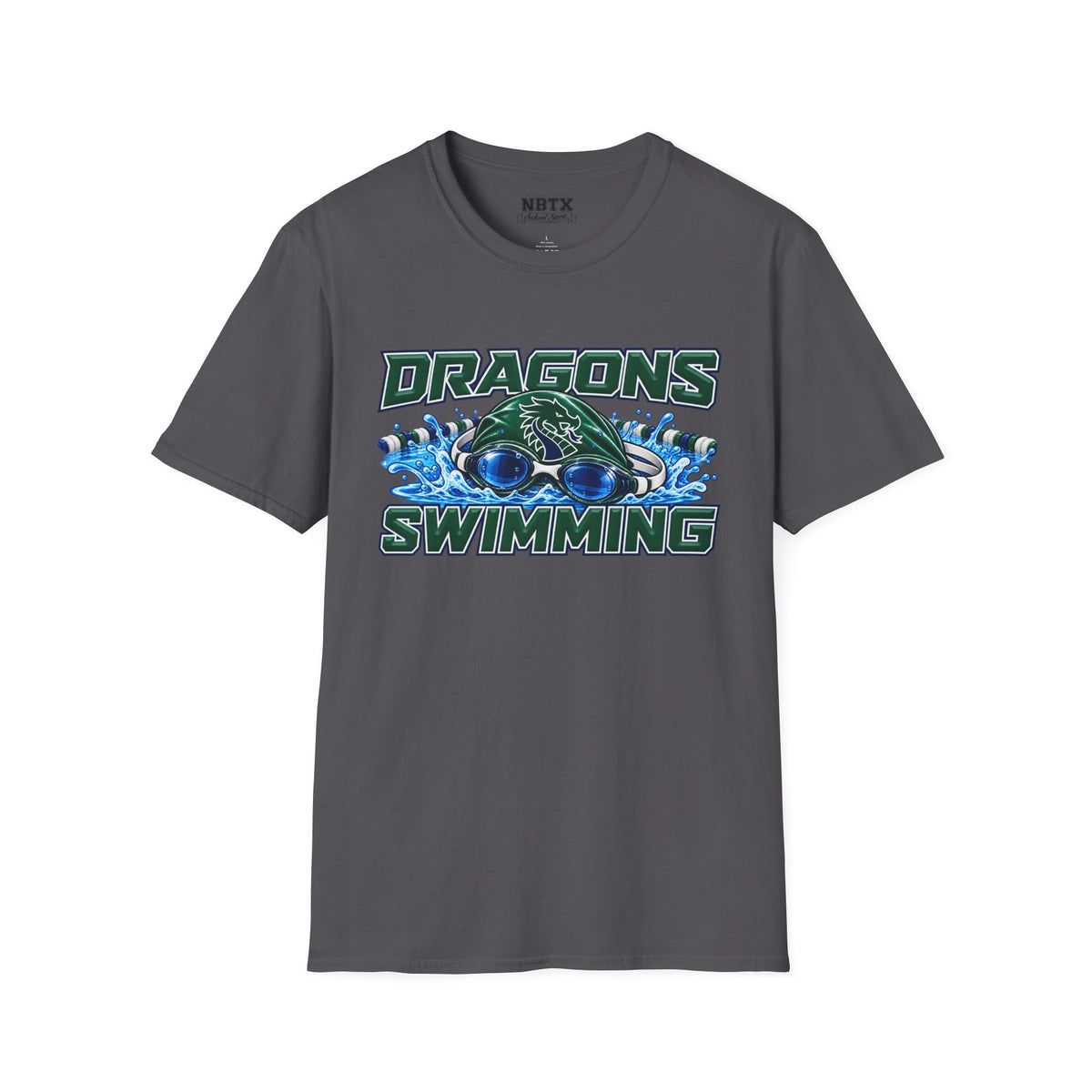 Long Creek Dragons Swimming T-Shirt