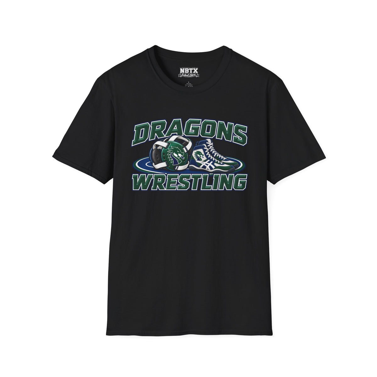 Long Creek Dragons Wrestling T-Shirt