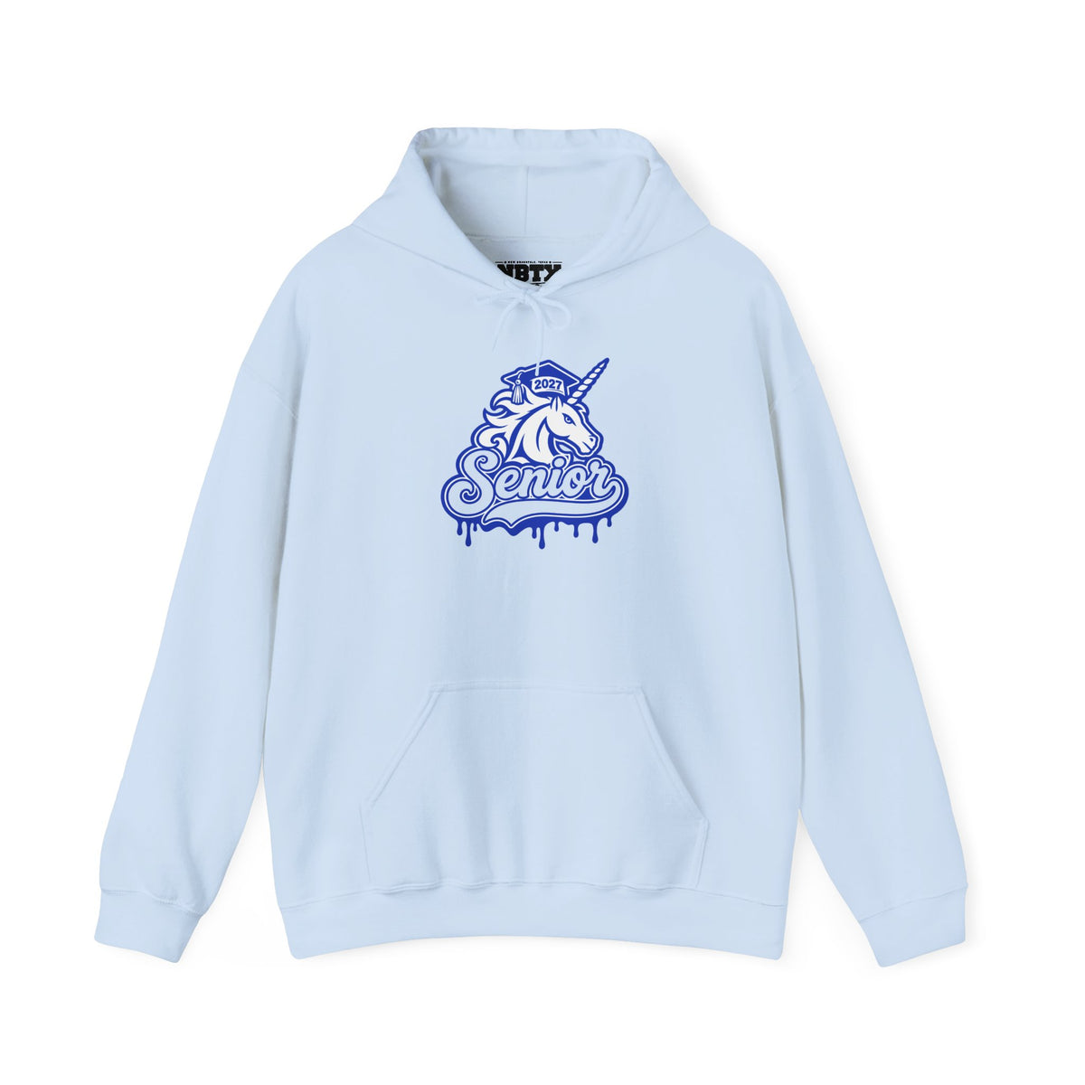 Senior Unicorn Hoodie — Drip Design Graduation Sweatshirt
