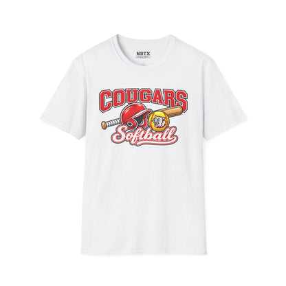 Canyon Cougars Softball T-Shirt - Script