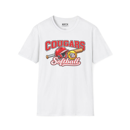 Canyon Cougars Softball T-Shirt - Script