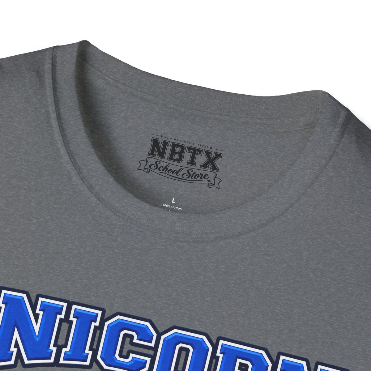 New Braunfels Unicorns Track & Field T-Shirt - Script