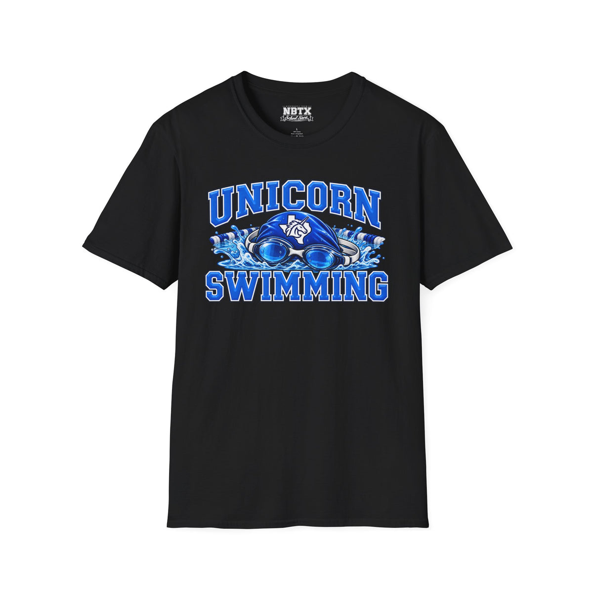 New Braunfels Unicorns Swimming T-Shirt