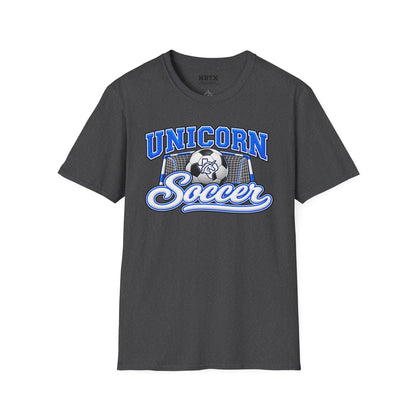 New Braunfels Unicorns Soccer T-Shirt - Script