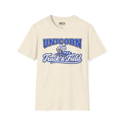 New Braunfels Unicorns Track & Field T-Shirt - Script